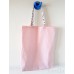 Nákupná taška pre deti - Ružová s domčekmi